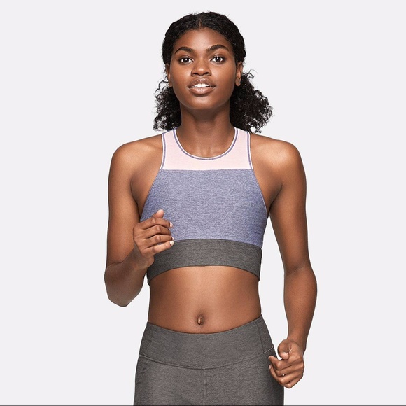Outdoor Voices Other - Outdoor Voices Slashback Crop - Ballet/Storm/Olive